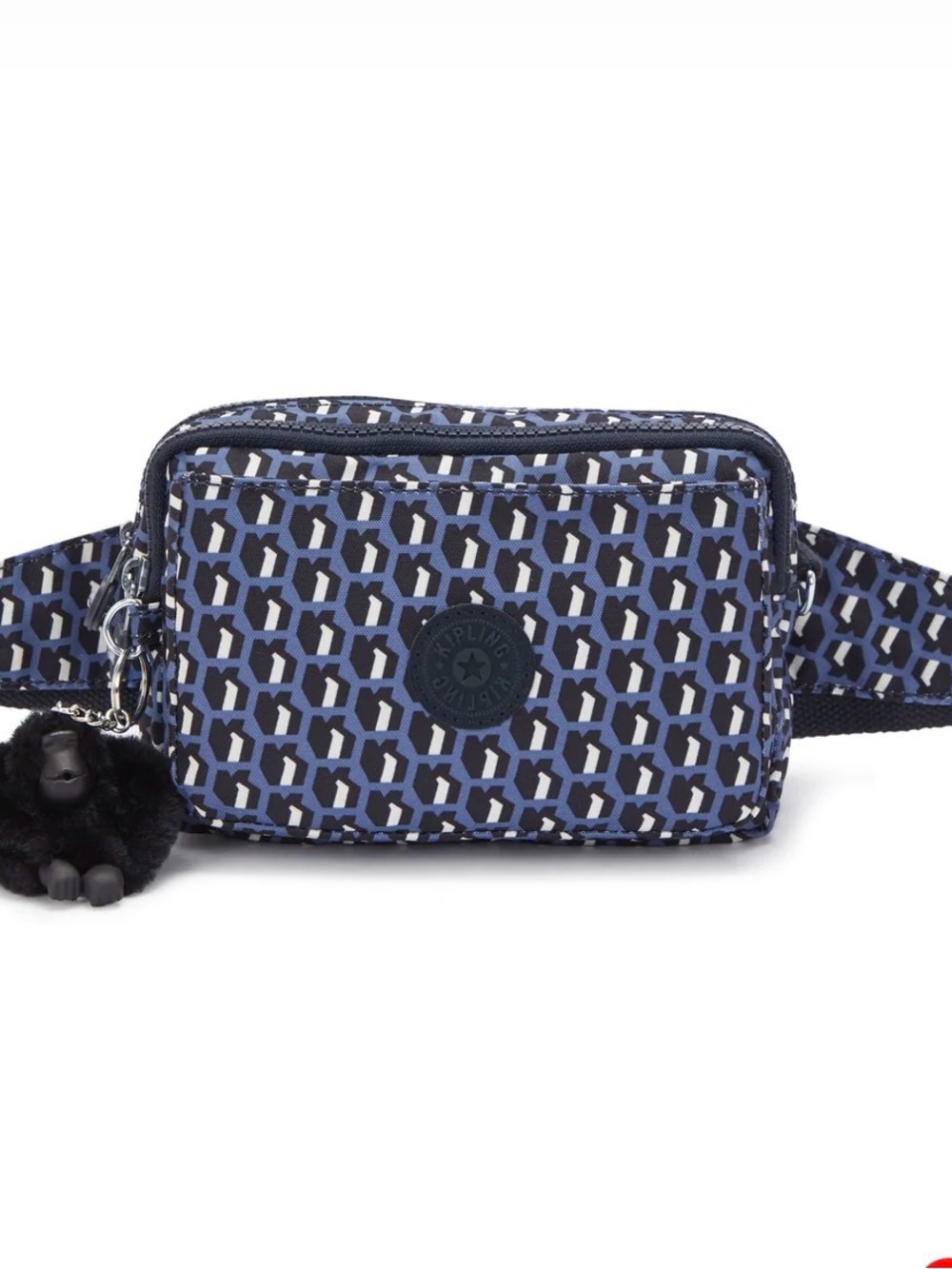 Kipling Abanu Multi Printed Convertible Crossbody Bag 3D K Blue NEW